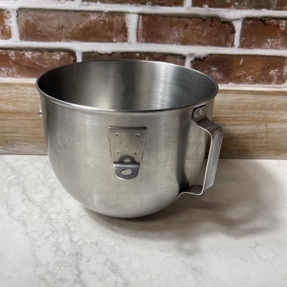Stainless Steel Stand Mixer Bowl With Handle Kitchen Aid
